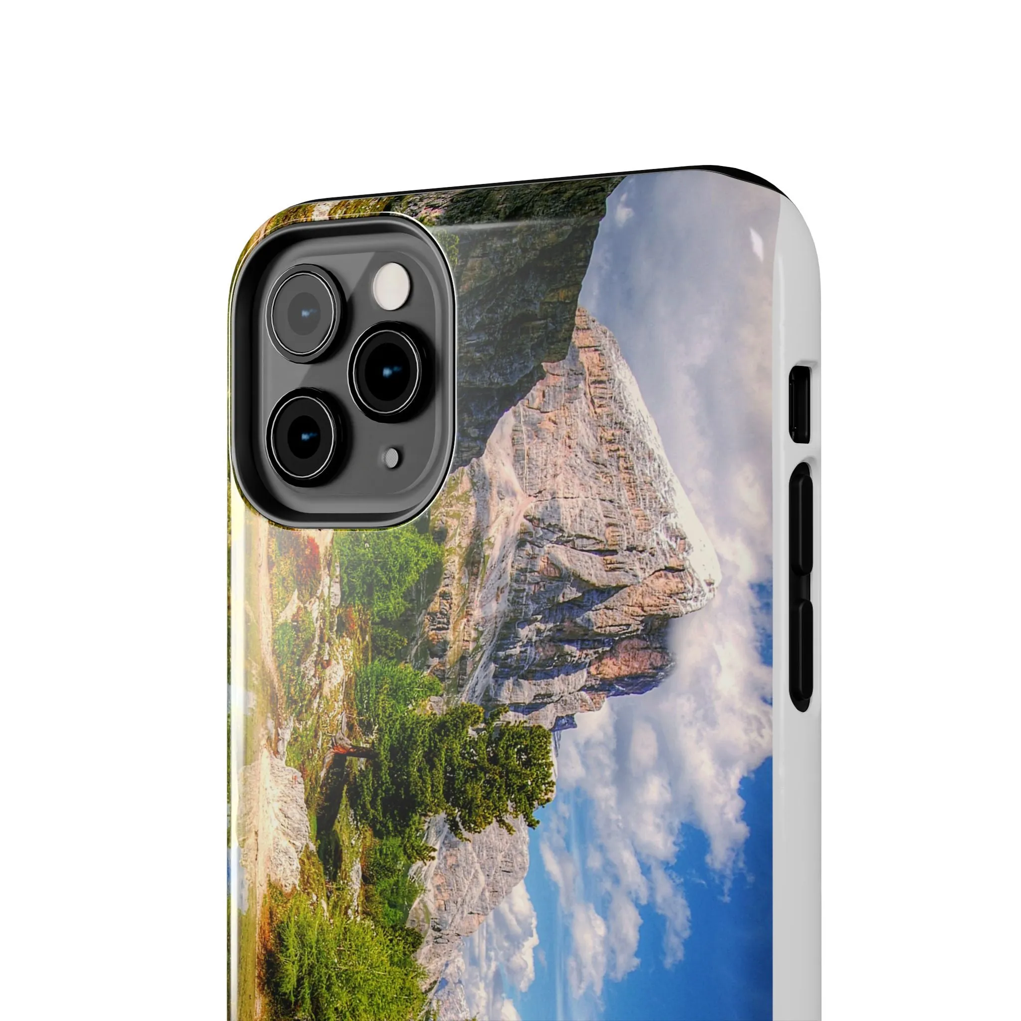 Spring Awakening: Mountains in Full Bloom - Tough Phone Cases