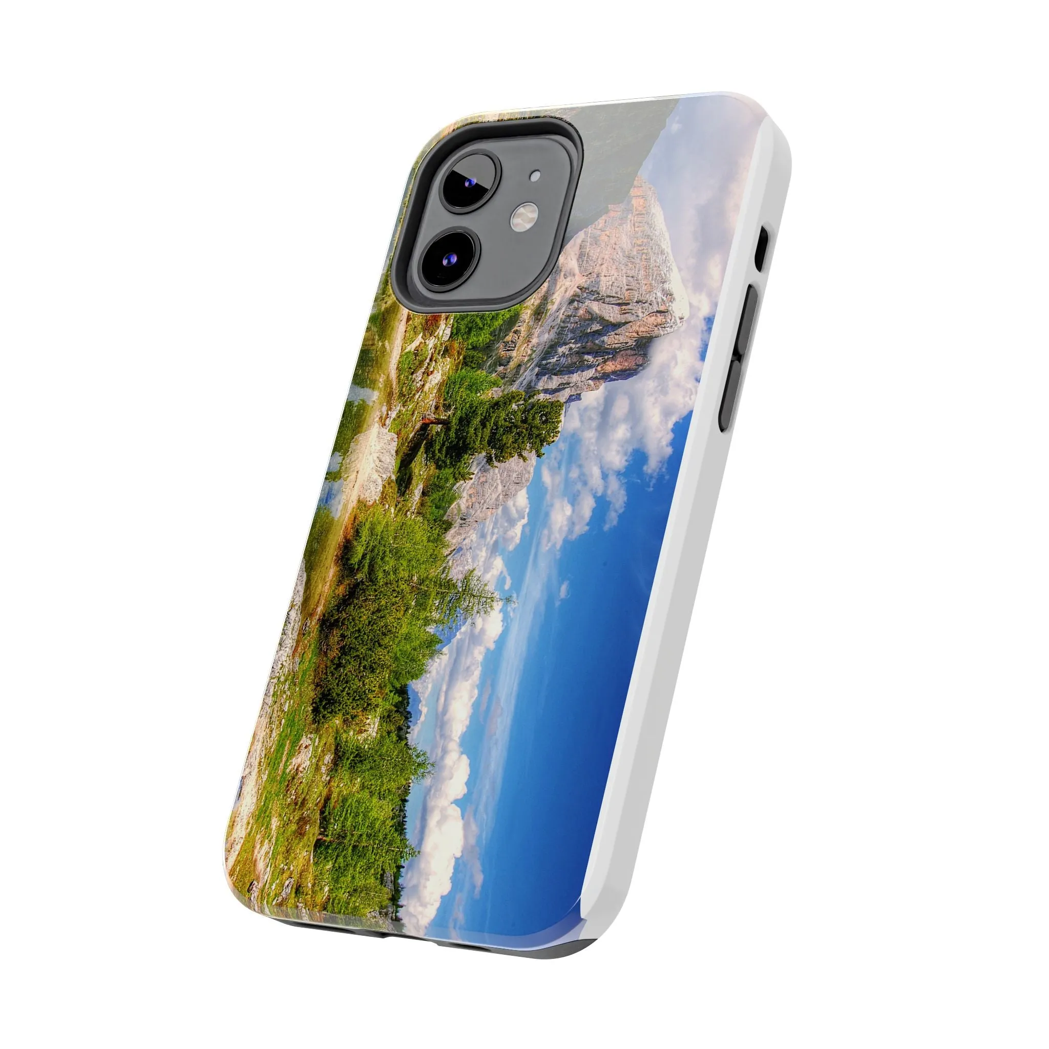 Spring Awakening: Mountains in Full Bloom - Tough Phone Cases