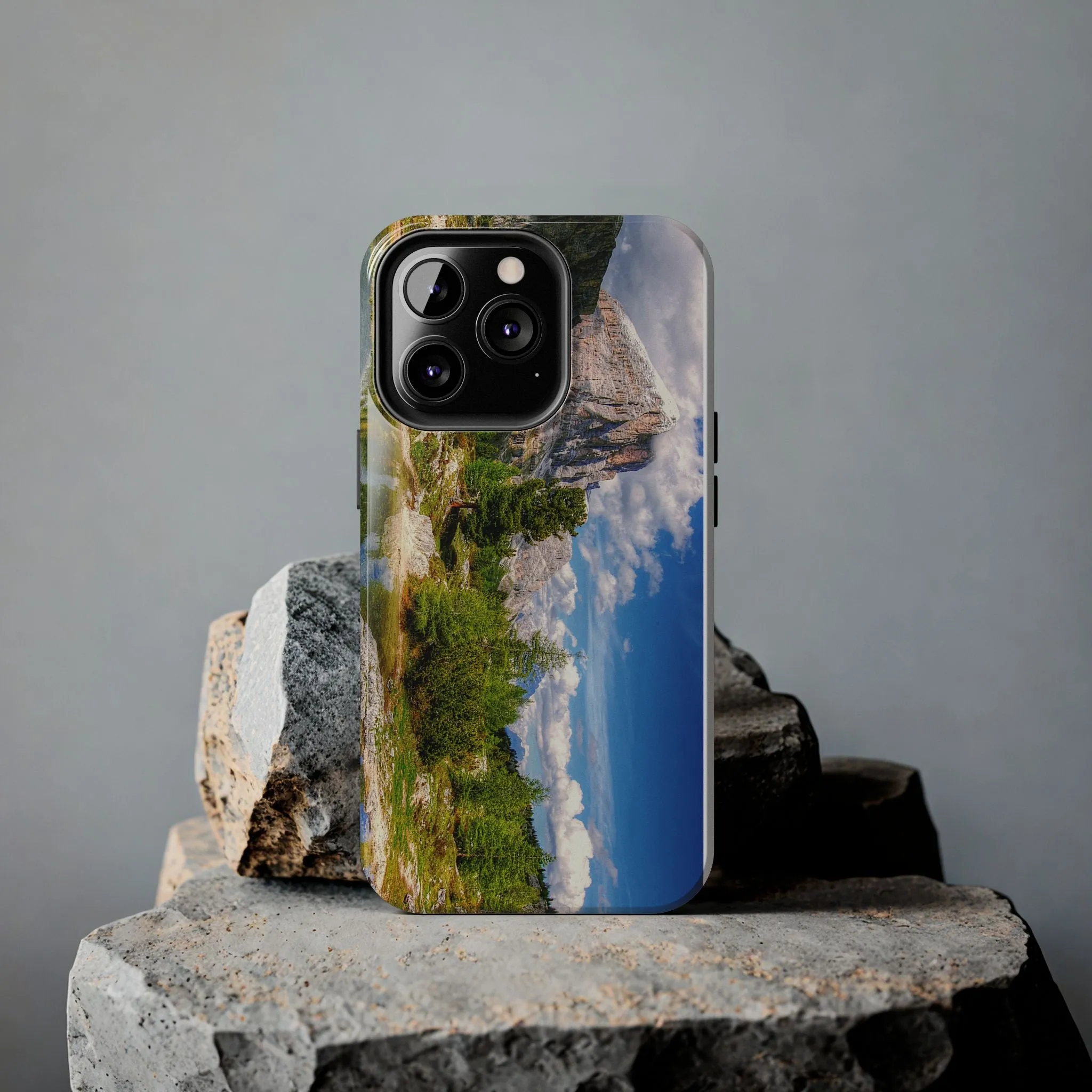 Spring Awakening: Mountains in Full Bloom - Tough Phone Cases