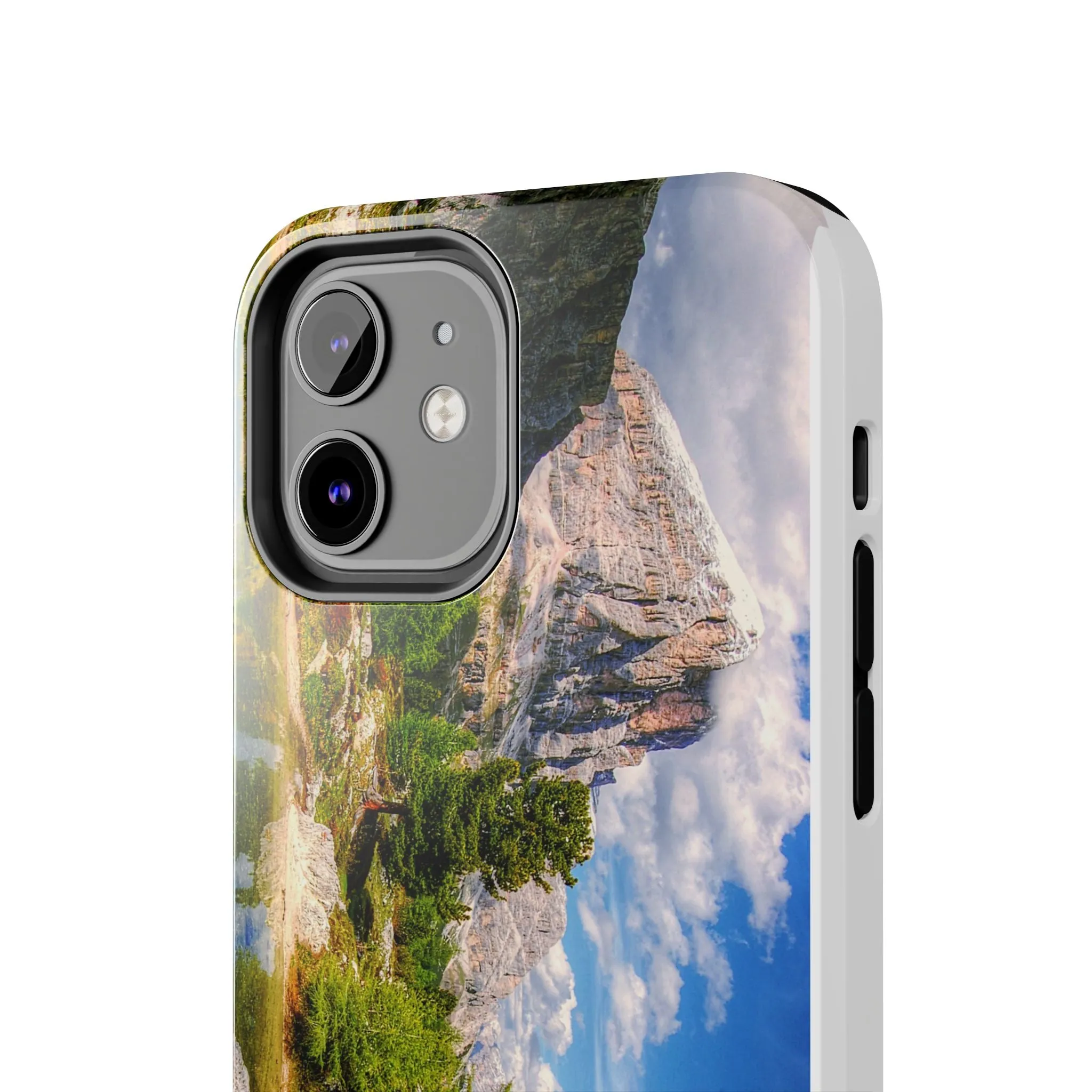 Spring Awakening: Mountains in Full Bloom - Tough Phone Cases