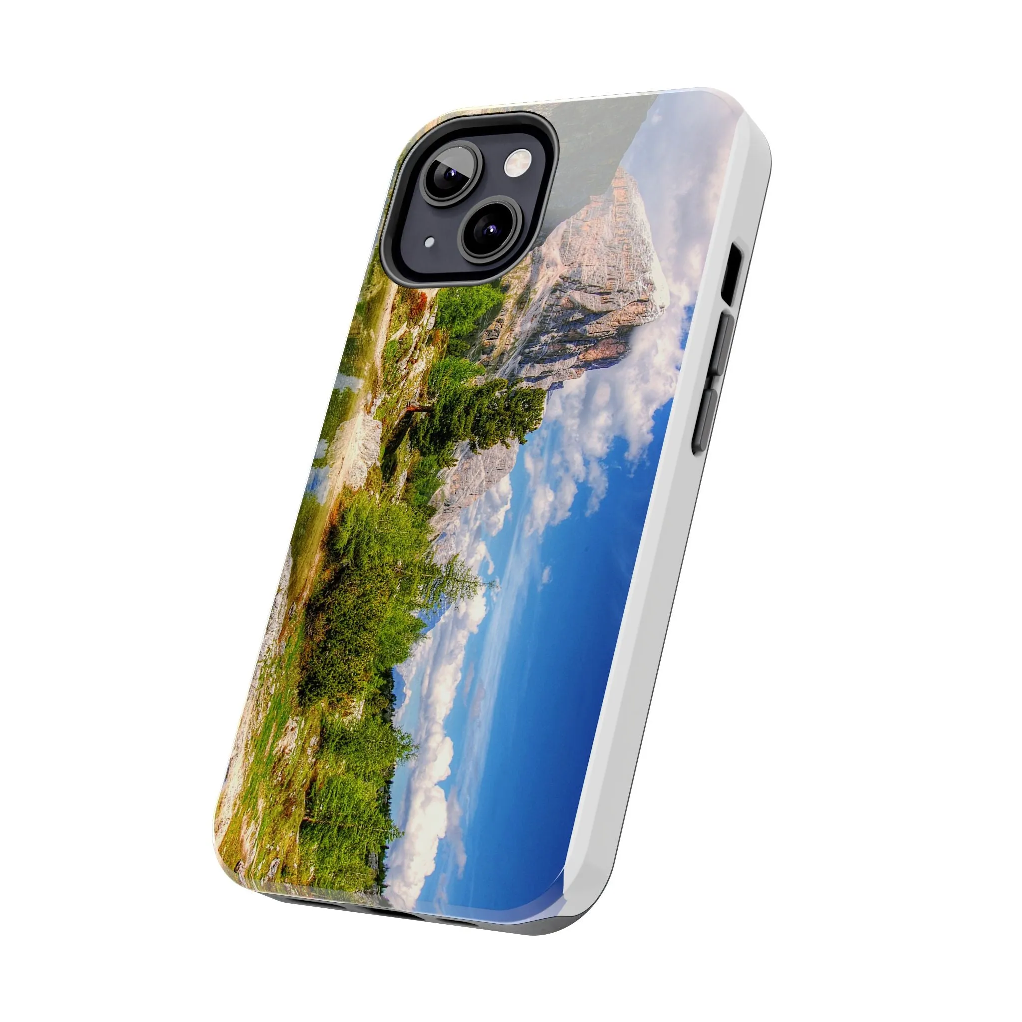 Spring Awakening: Mountains in Full Bloom - Tough Phone Cases