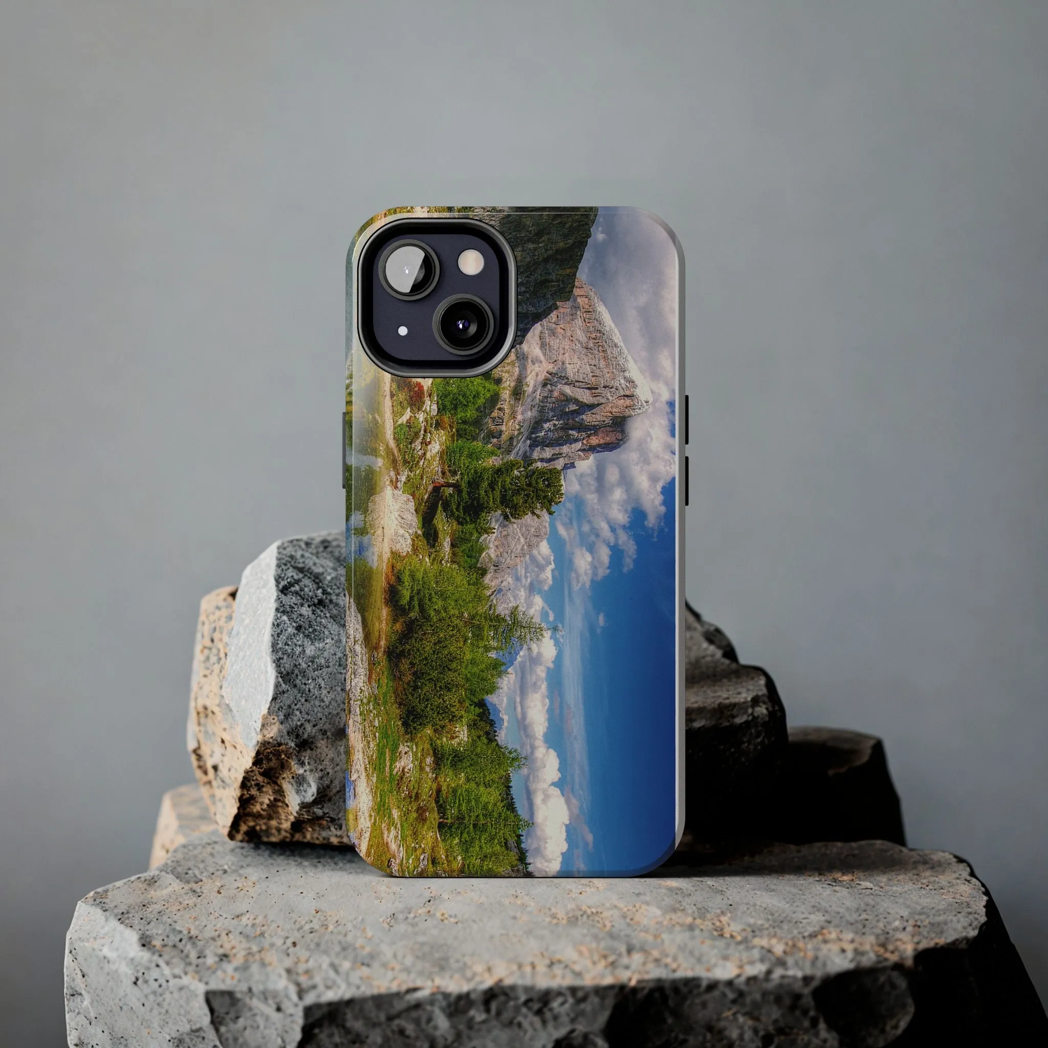 Spring Awakening: Mountains in Full Bloom - Tough Phone Cases