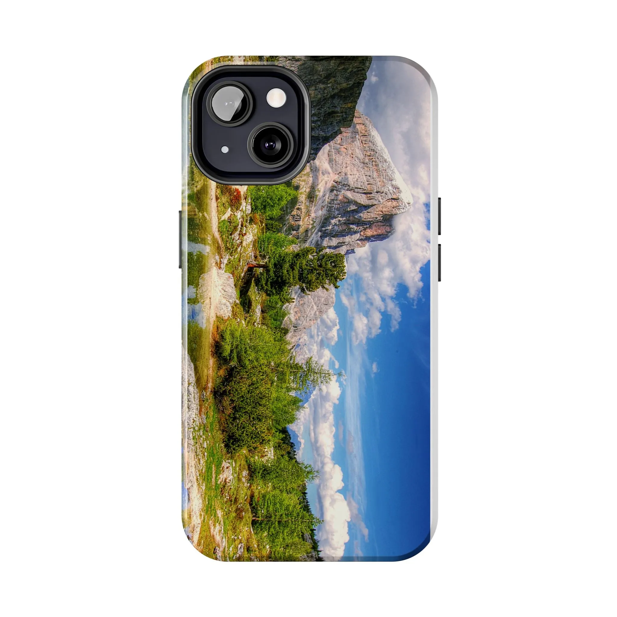 Spring Awakening: Mountains in Full Bloom - Tough Phone Cases