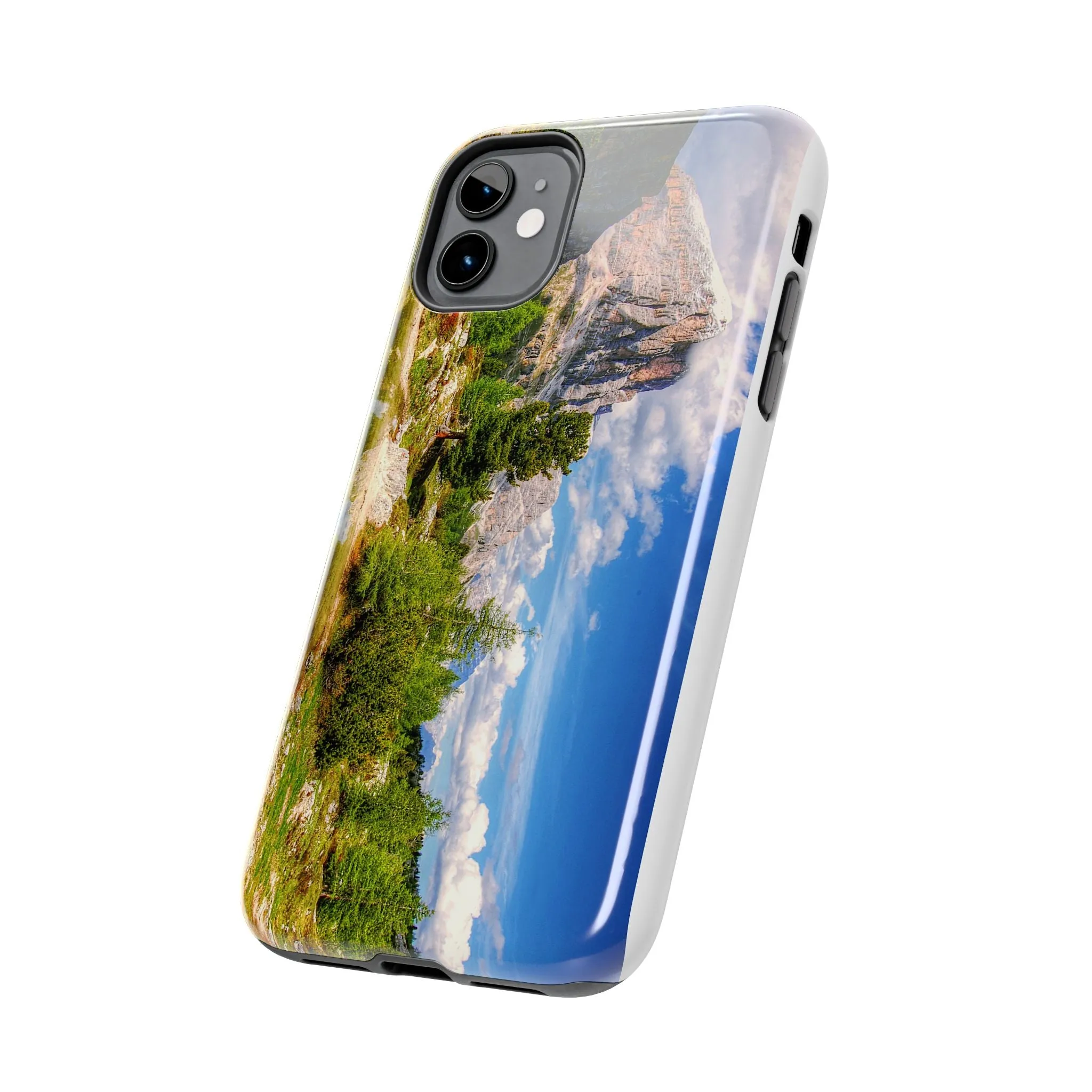 Spring Awakening: Mountains in Full Bloom - Tough Phone Cases