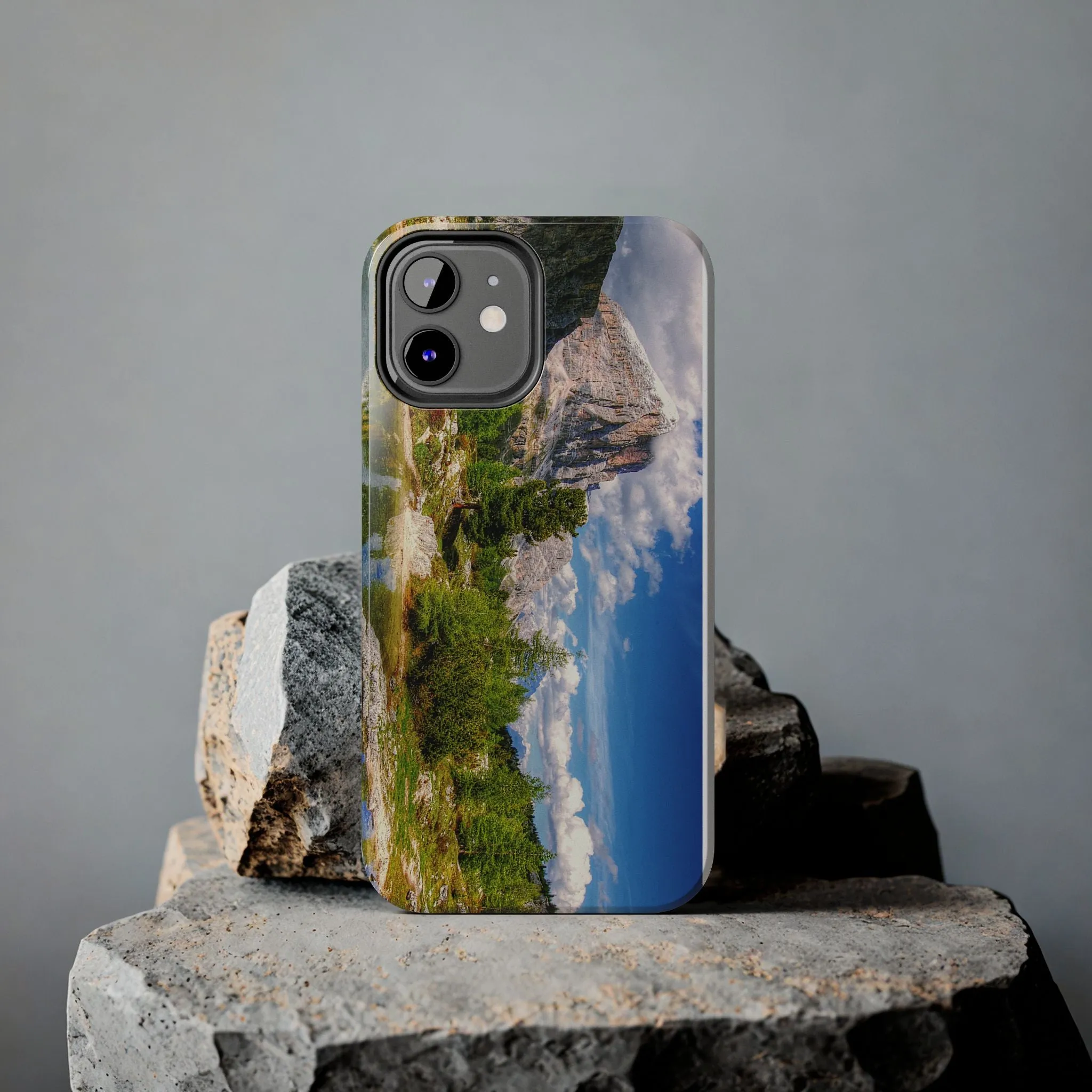 Spring Awakening: Mountains in Full Bloom - Tough Phone Cases