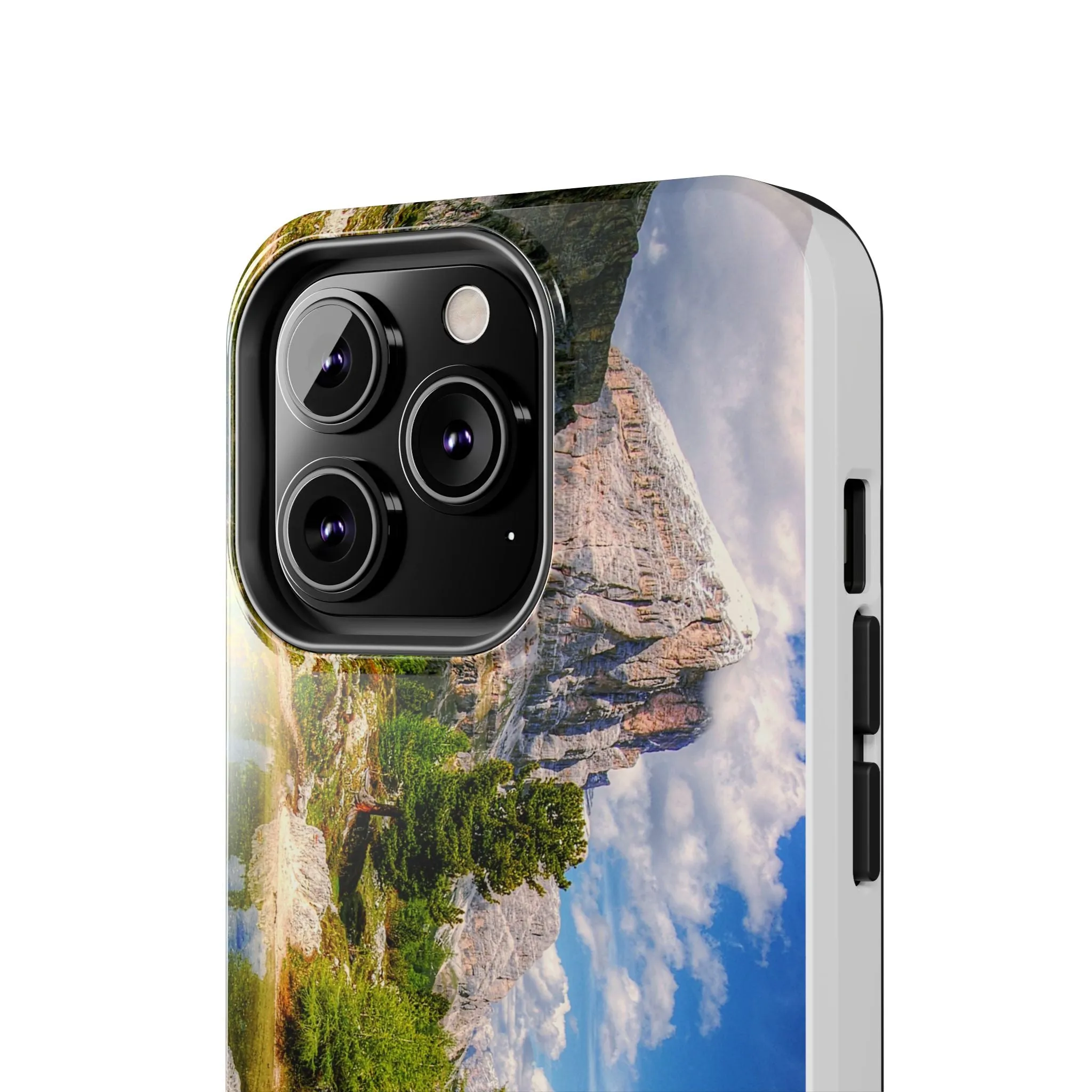 Spring Awakening: Mountains in Full Bloom - Tough Phone Cases