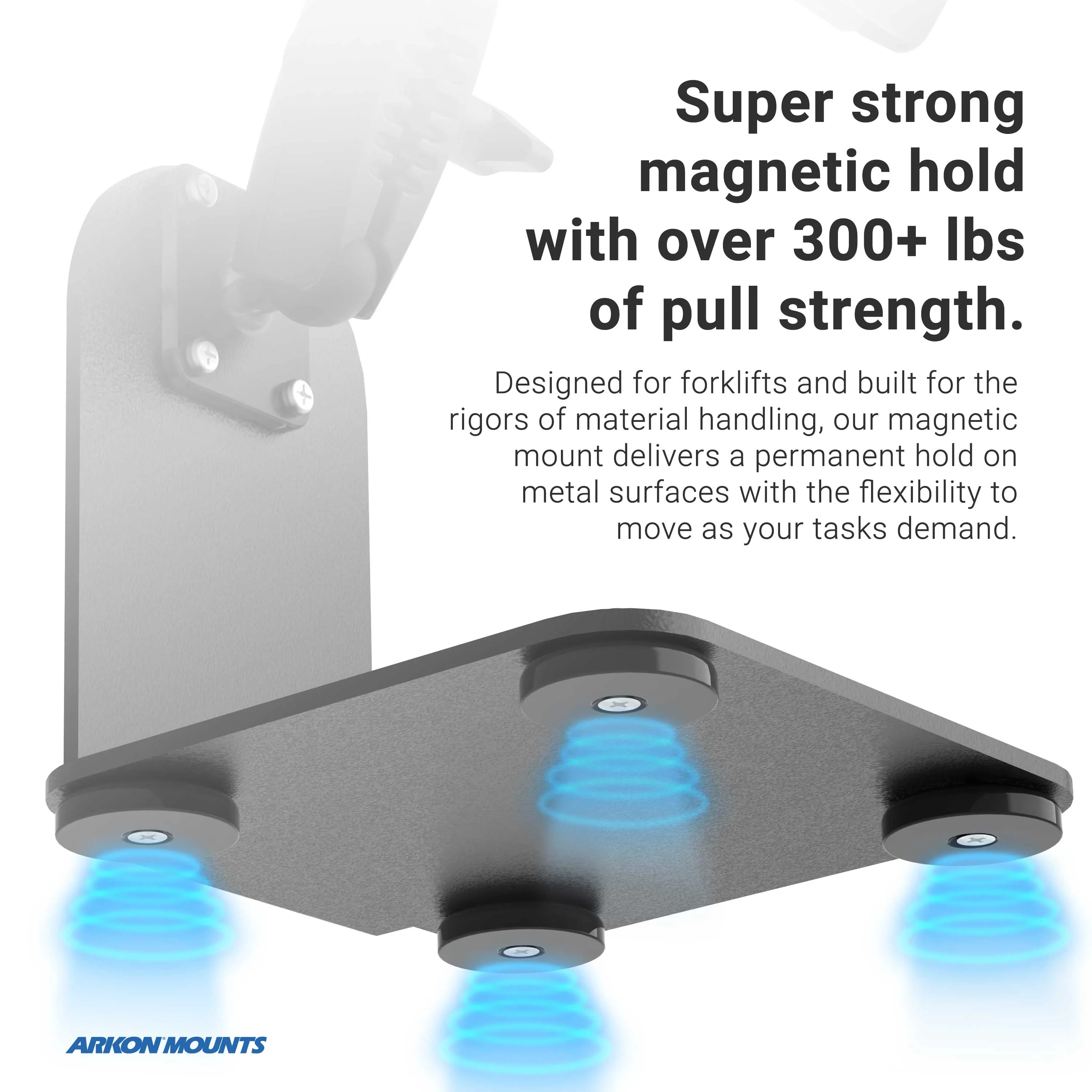 SteadyMag™ Magnetic Mount System with RoadVise® Ultra Phone Holder