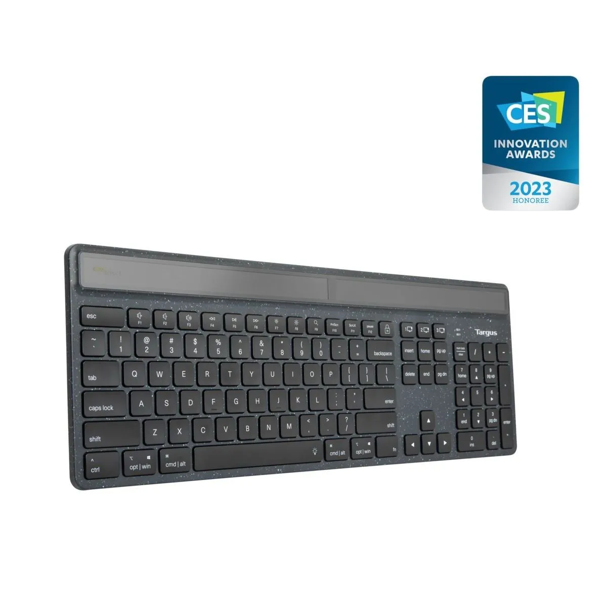 Sustainable Energy Harvesting EcoSmart™ Keyboard (Nordic)