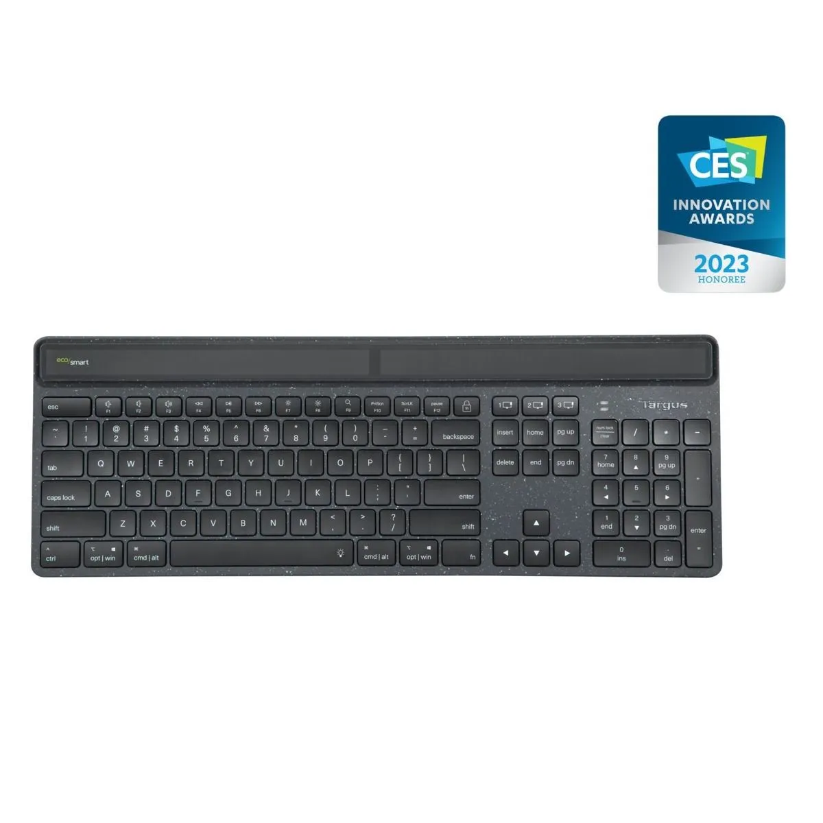 Sustainable Energy Harvesting EcoSmart™ Keyboard (UK)