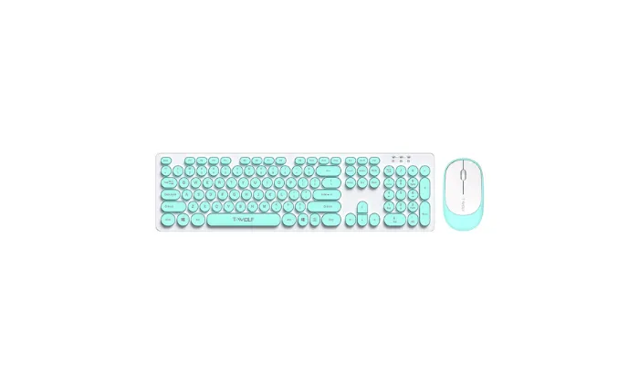 T-WOLF TF770 2.4G Wireless Keyboard Mouse Combo