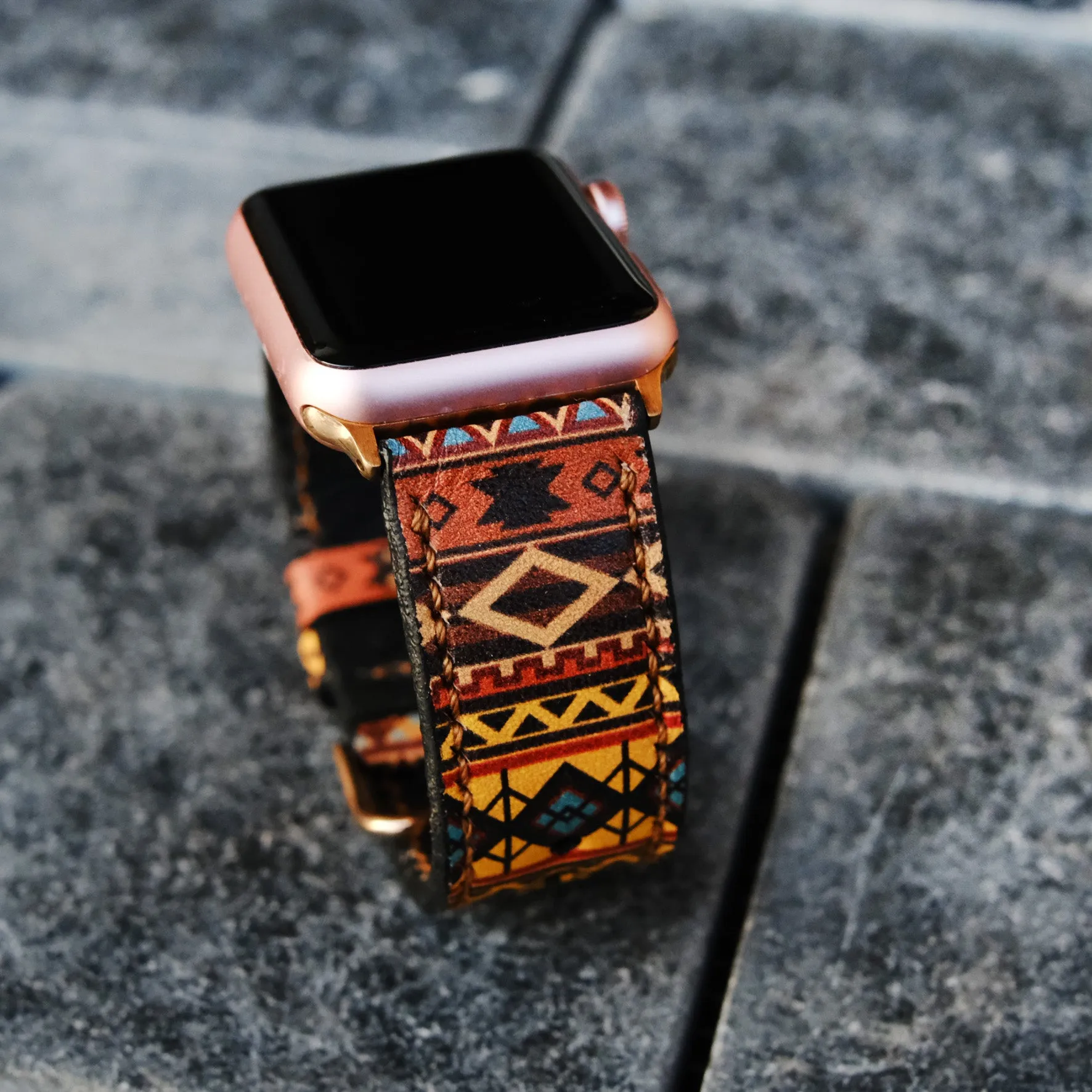 Totem Brown Apple Watch Replacement Band