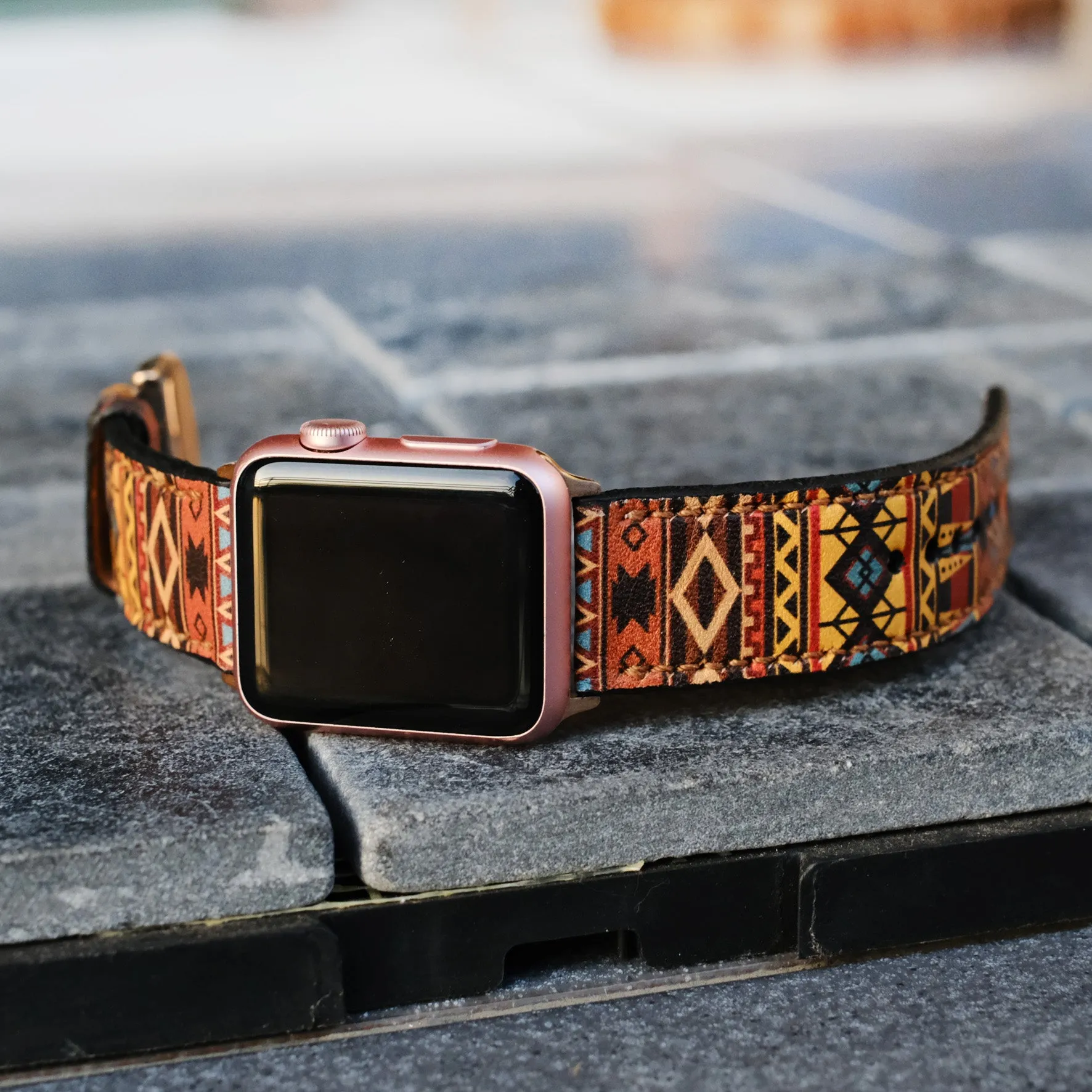 Totem Brown Apple Watch Replacement Band