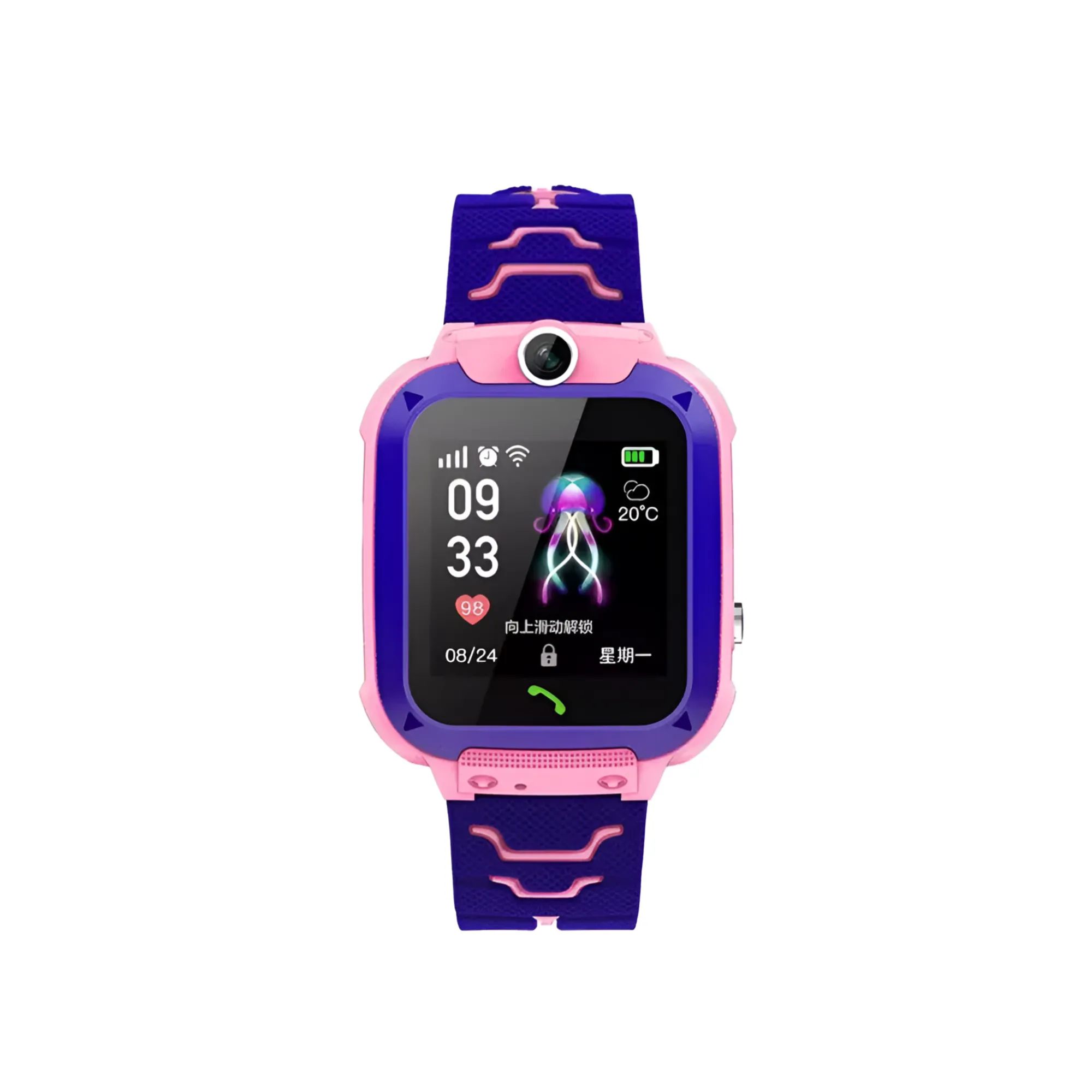 Touch Screen Two Way Voice Call Waterproof Kids Cellphone Watch SI-50