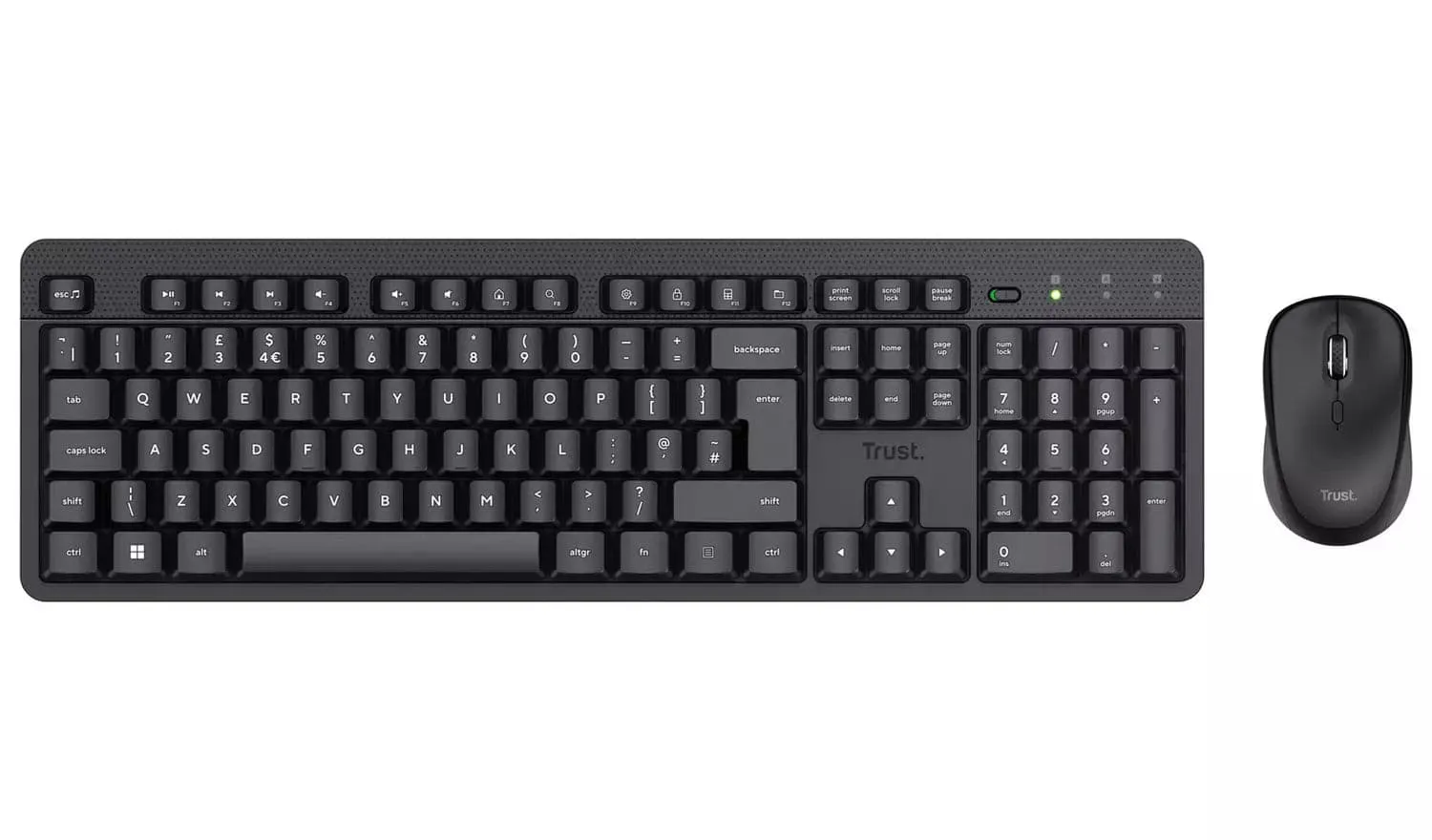 Trust ODY II Wireless Keyboard and Mouse Deskset