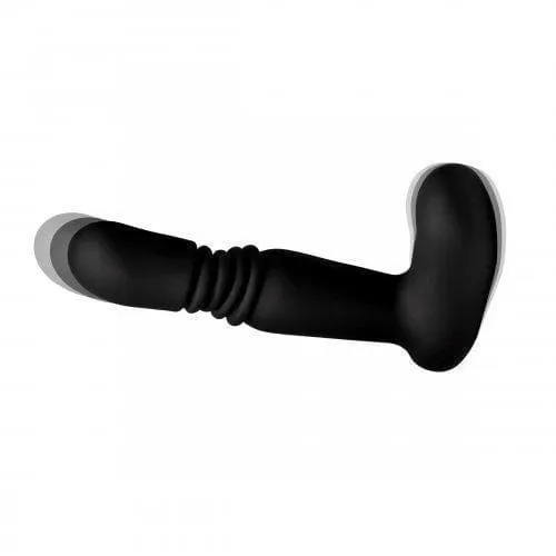 Under Control Rechargeable Silicone Thrusting Anal Plug with Remote Control