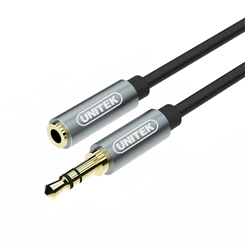 Unitek 3.5MM(M) TO 3.5MM(F) AUDIO CABLE - 1.0M (Y-C932ABK)