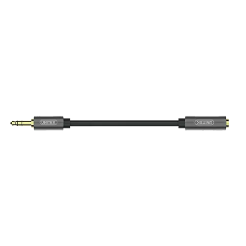 Unitek 3.5MM(M) TO 3.5MM(F) AUDIO CABLE - 1.0M (Y-C932ABK)