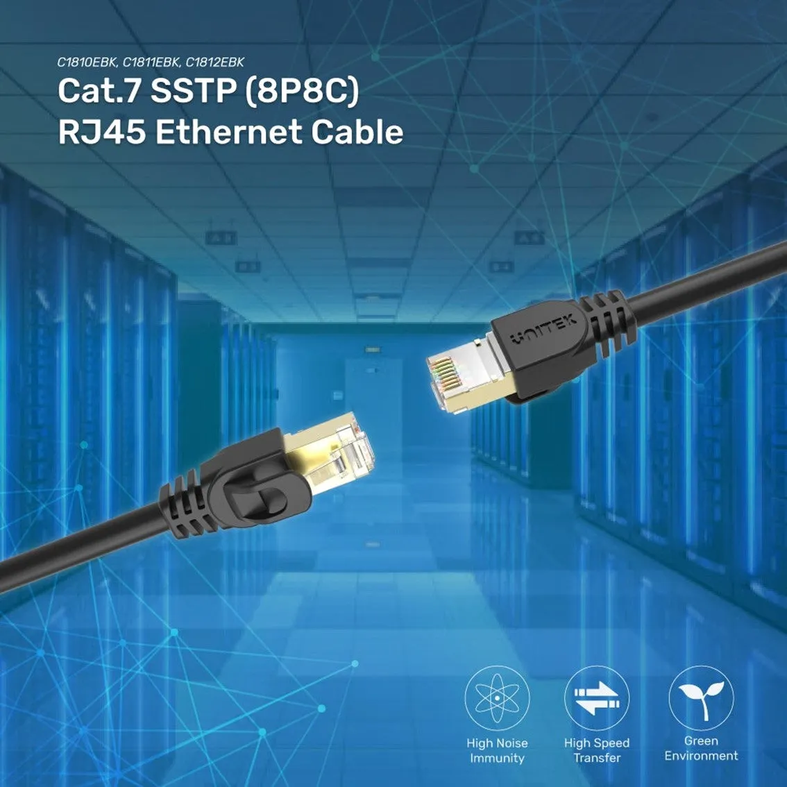 Unitek Cat 7 SSTP RJ45 Ethernet Cable