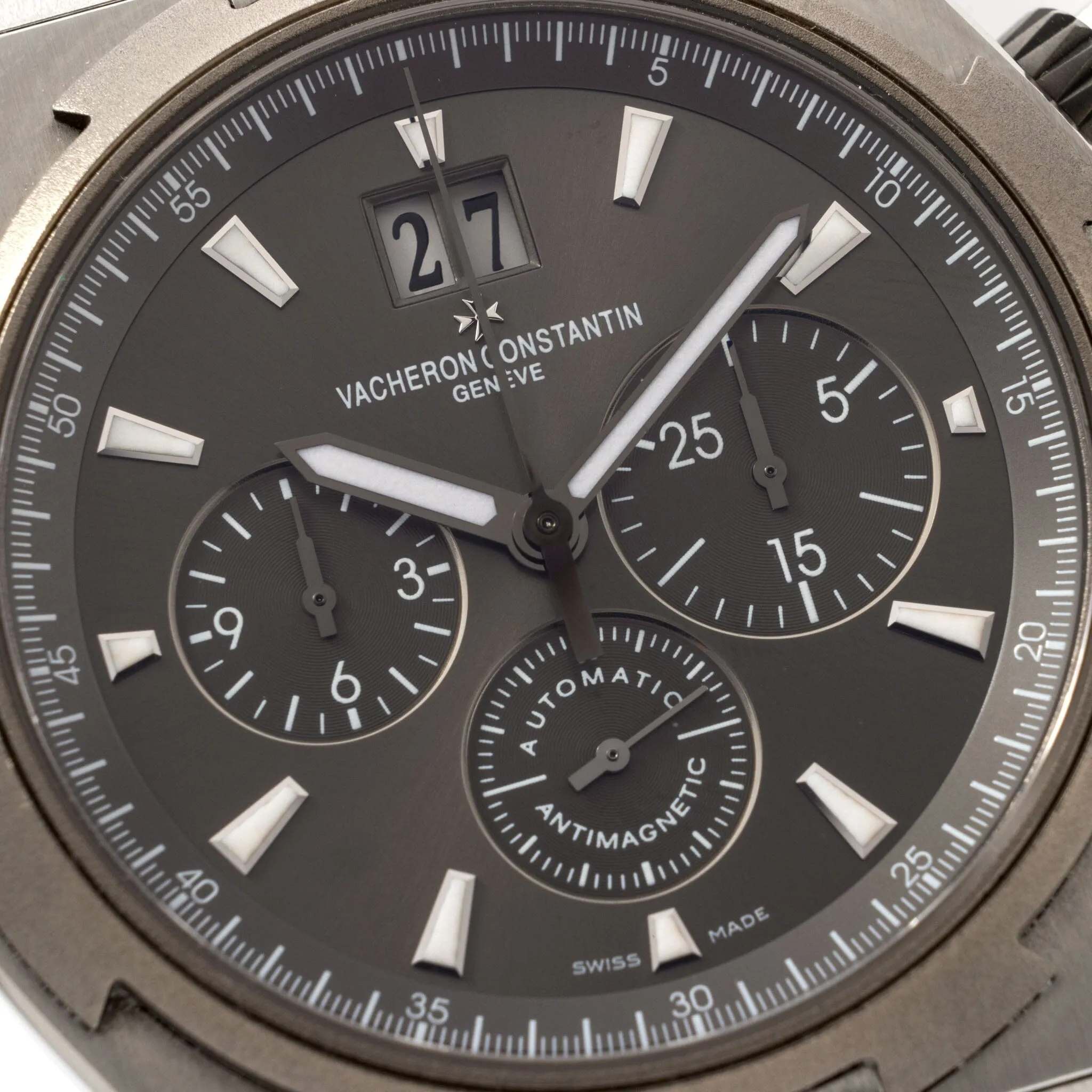 Vacheron Constantin Overseas “Deepstream” Chronograph Box and Papers Ref 49150/000w-9501