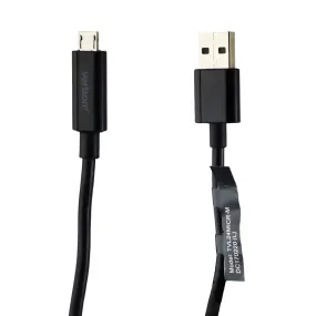 Verizon 6-ft Charging Cable With Built-in LED Light for Micro-USB Devices -Black