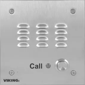 Viking E-30 Flush Mount Handsfree Door Entry Phone with Built-In Auto Dialer