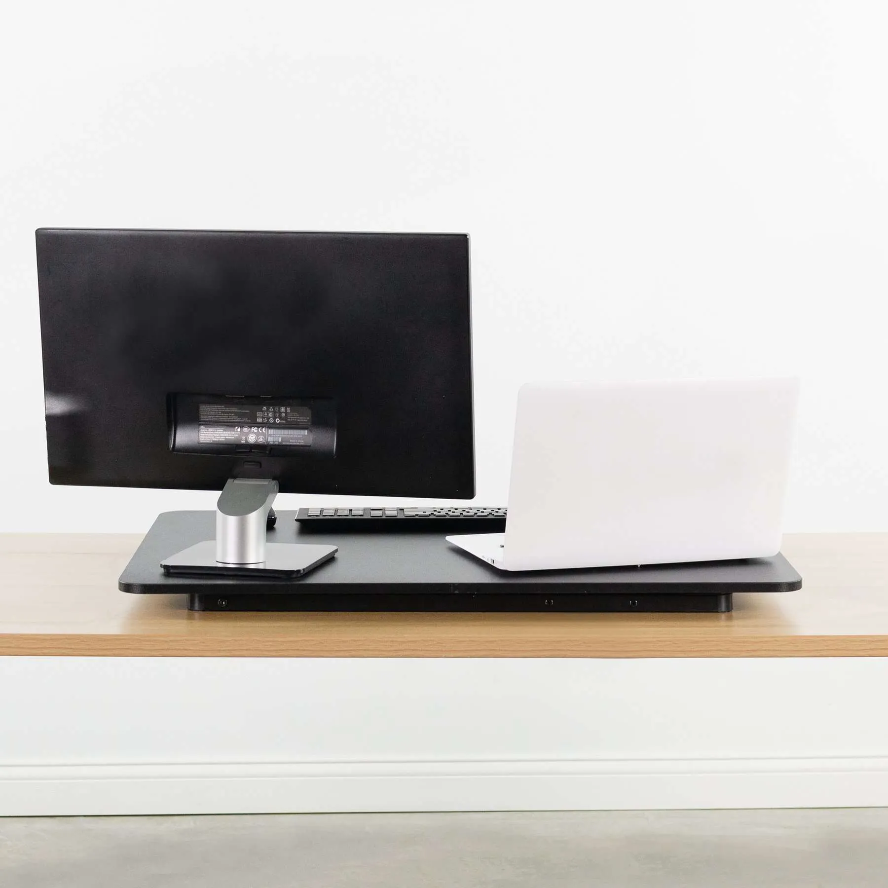 VIVO Black 31" Single Top Portable Desk Riser, DESK-V000I