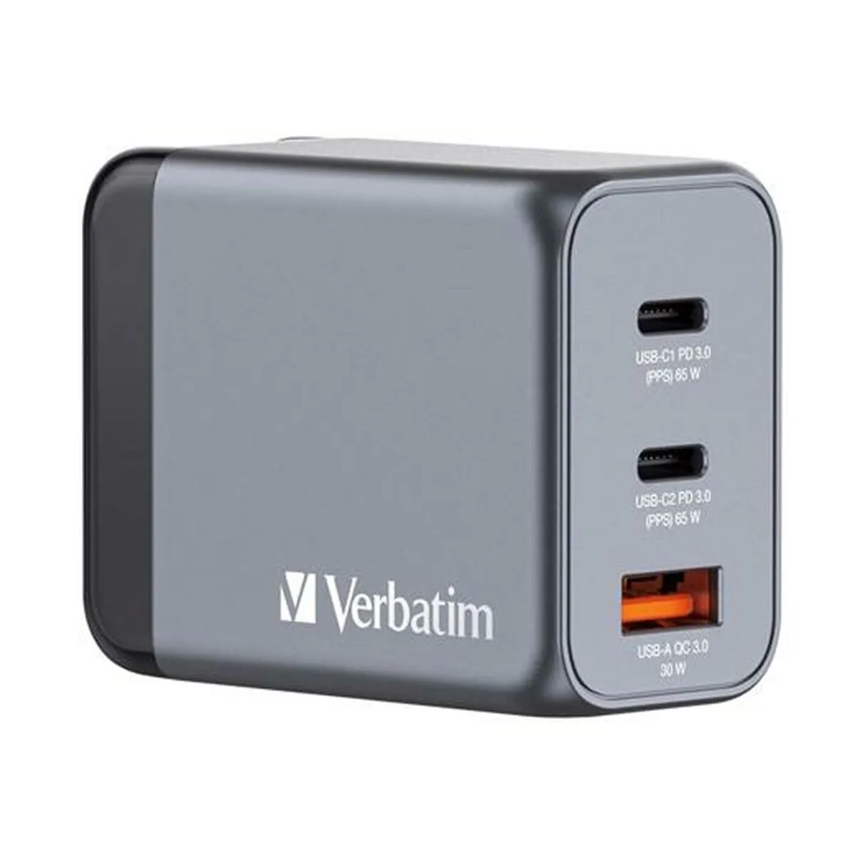 Wall Charger Verbatim GNC-65 Black 65 W Universal (10 Units)