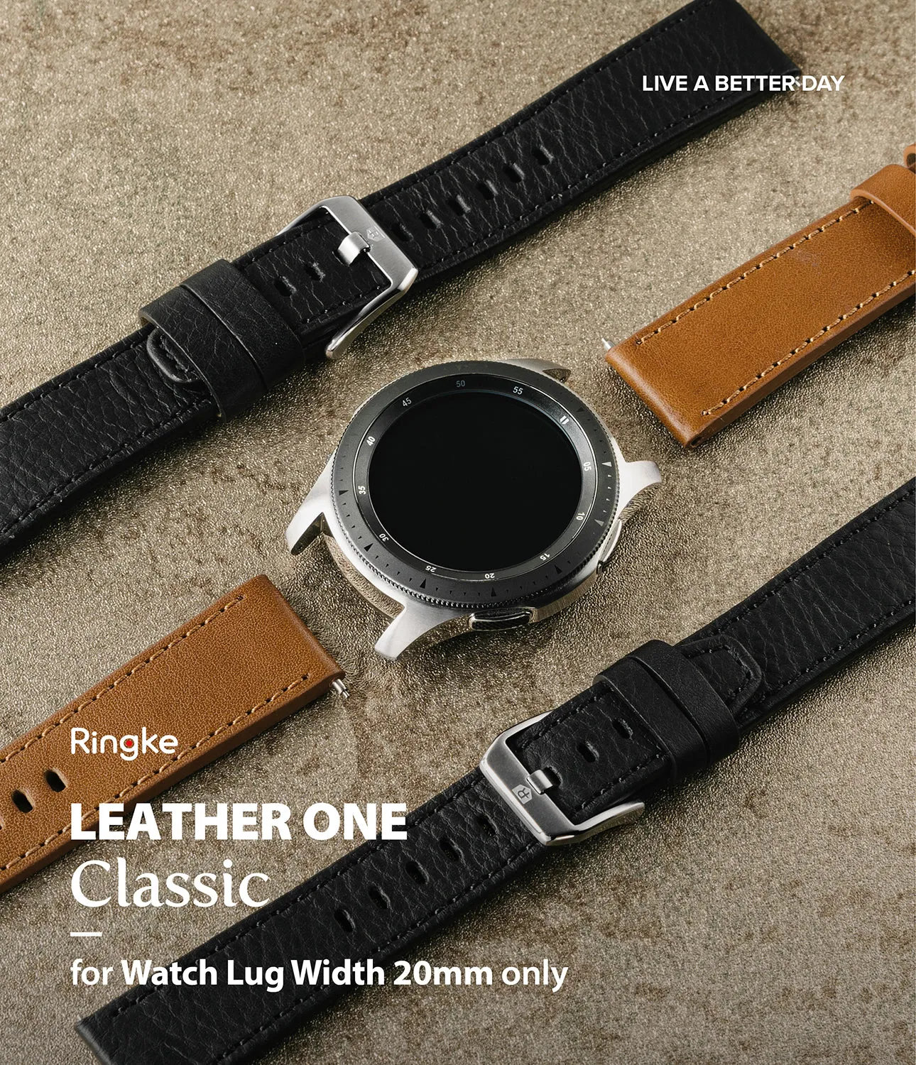 Watch Lug 20mm | Leather One Classic Band