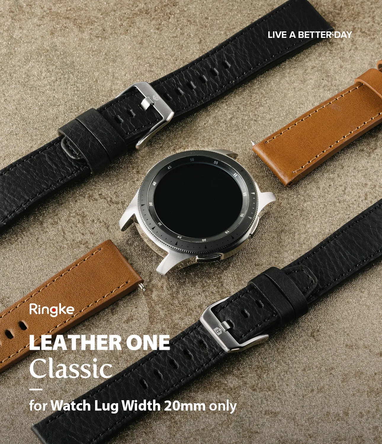 Watch Lug 20mm | Leather One Classic Band