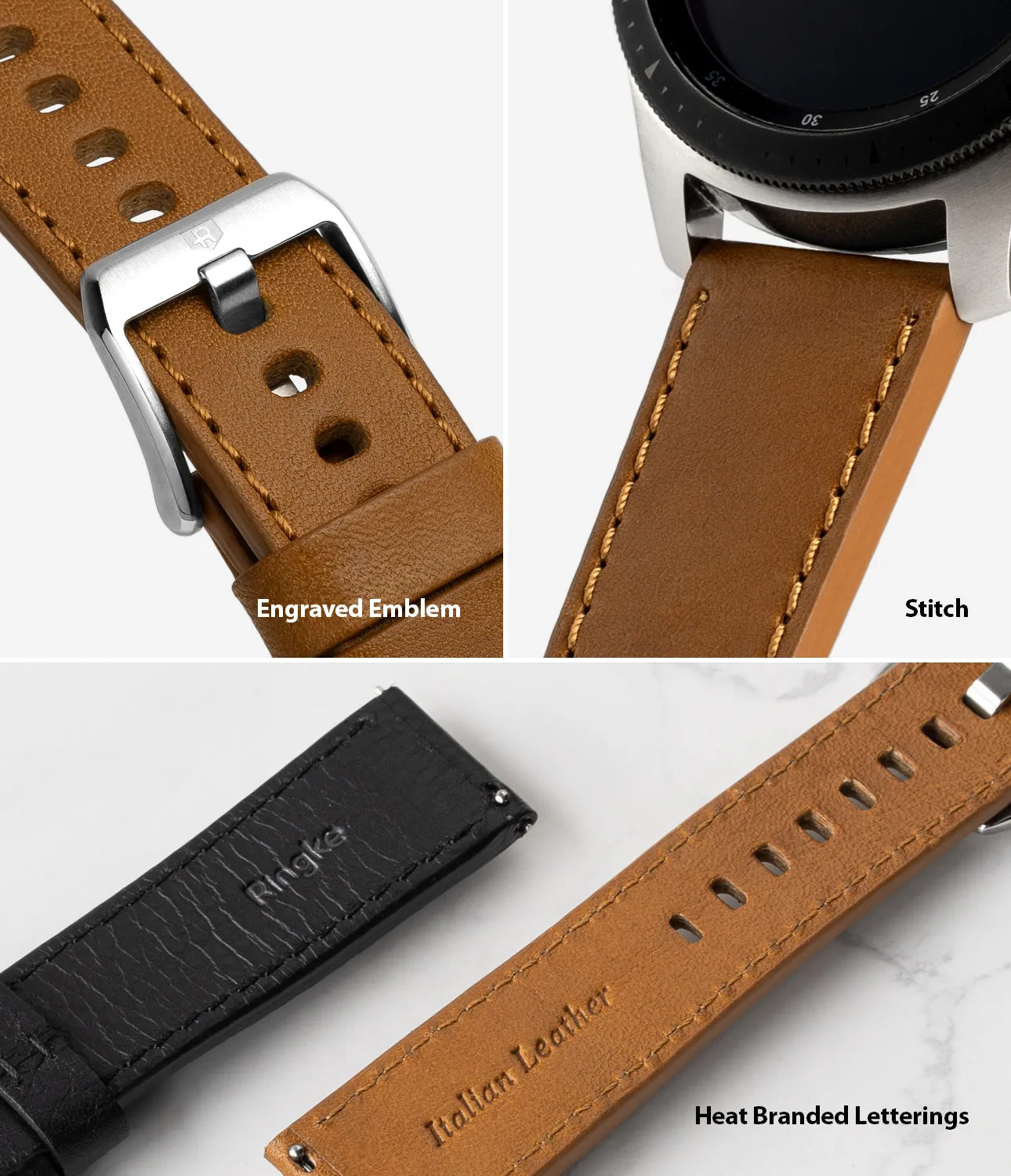 Watch Lug 20mm | Leather One Classic Band