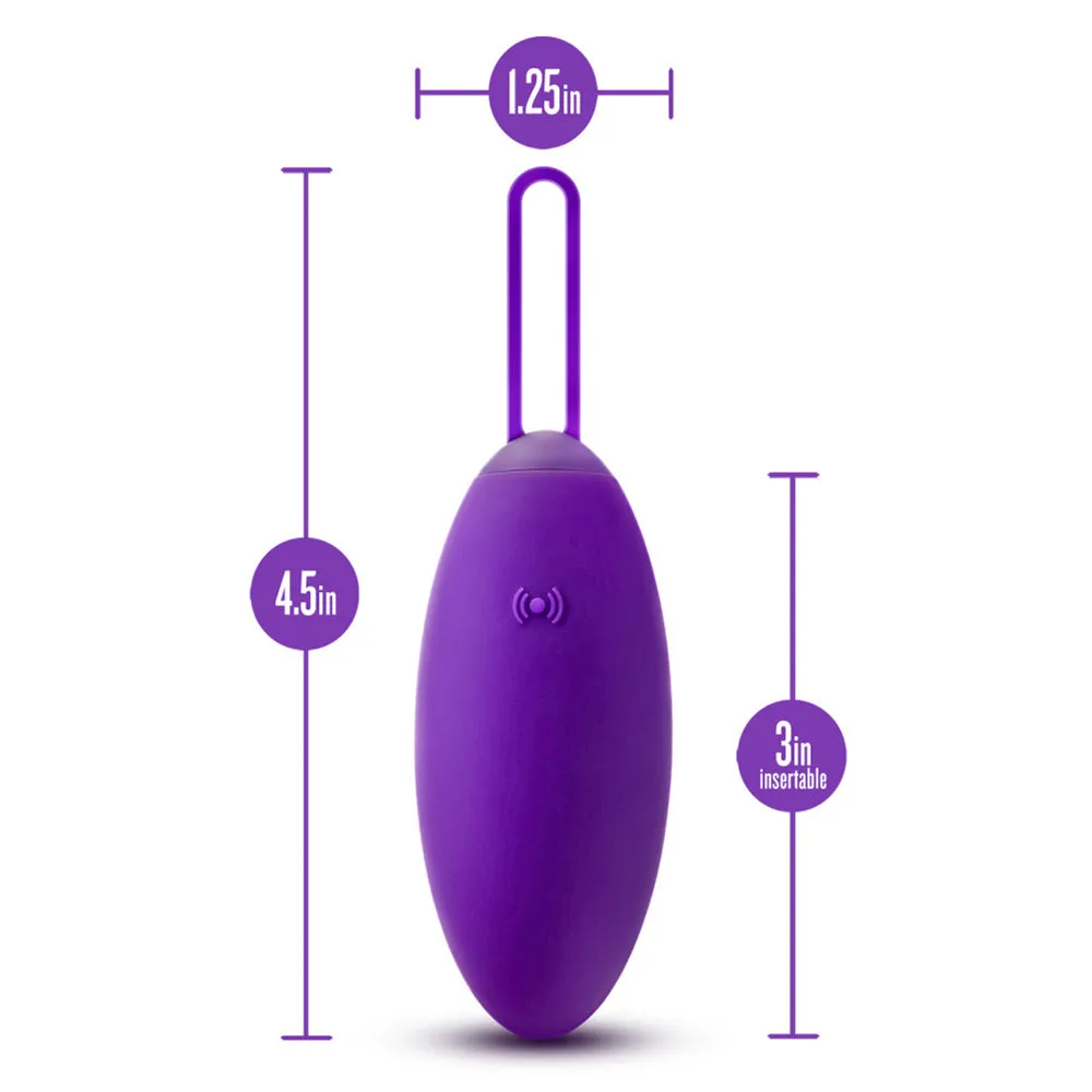 Wellness Imara Vibrating Egg With Remote (Purple)