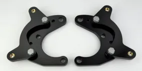 Wilwood Brackets (2) - HD Front - 65-76 A-Body Drum Mopar 11in Rotor