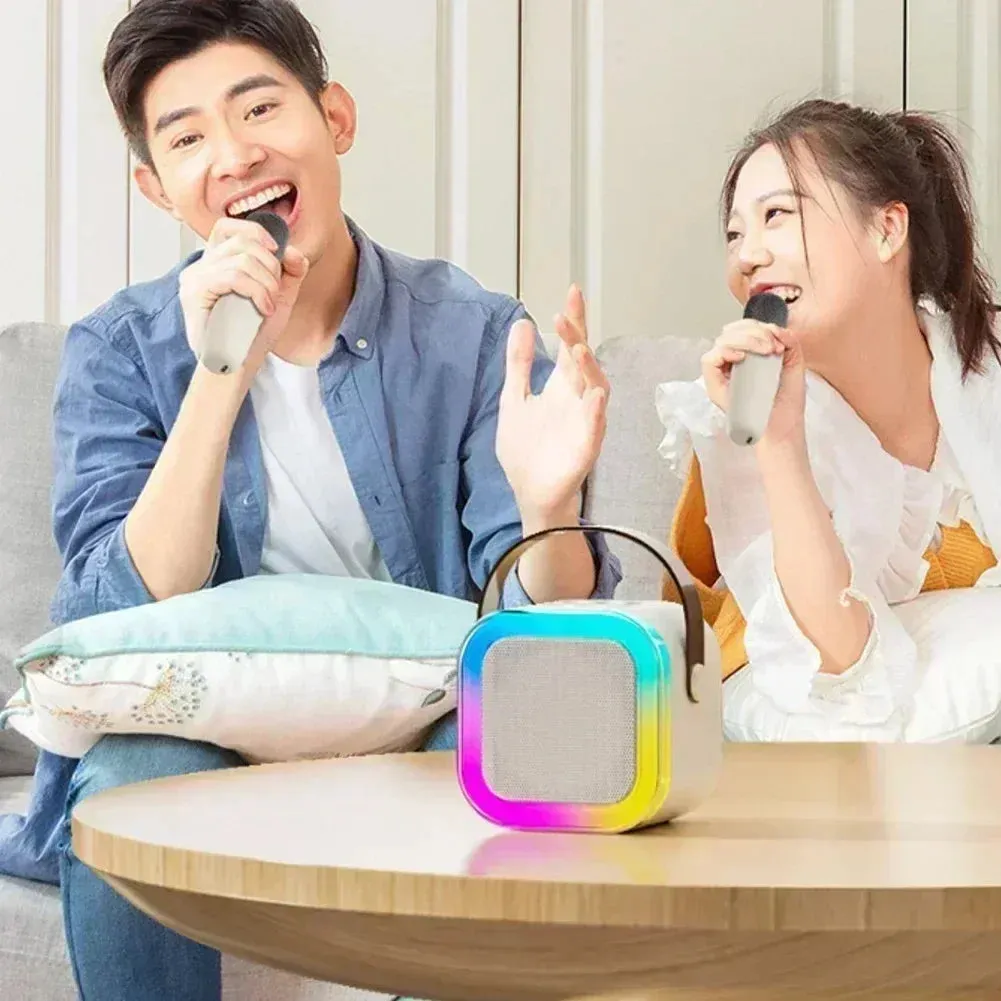 Wireless Bluetooth Speaker Portable Karaoke with Mic