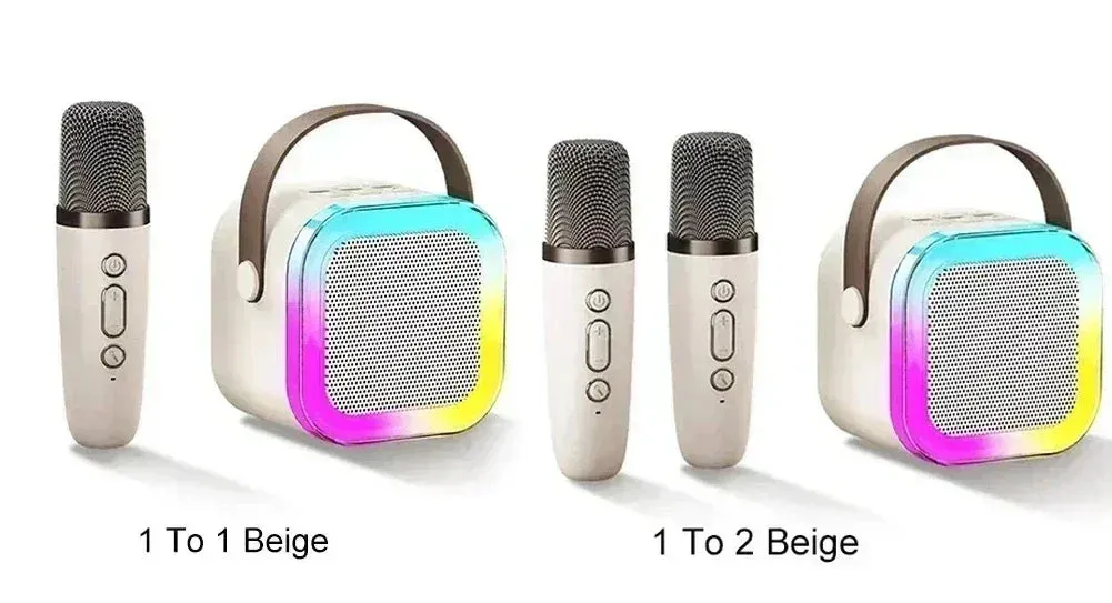 Wireless Bluetooth Speaker Portable Karaoke with Mic