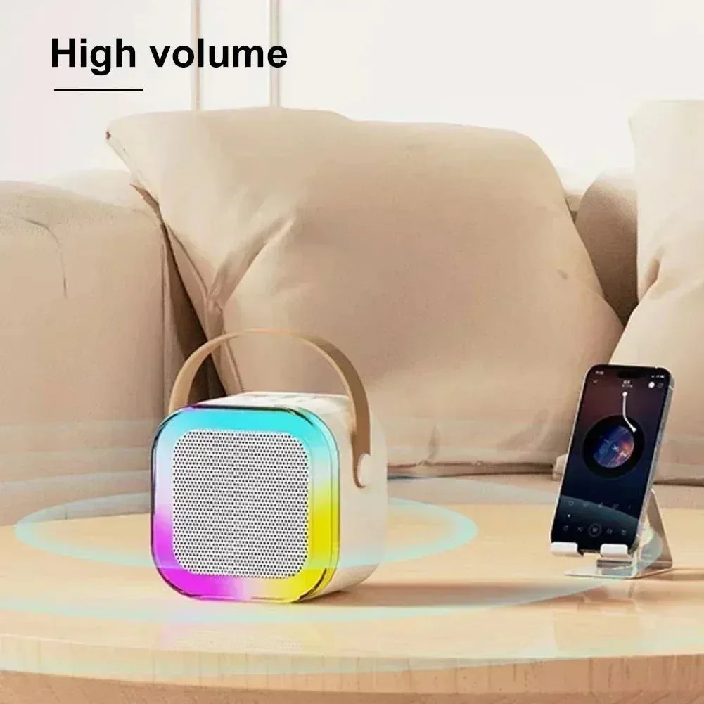 Wireless Bluetooth Speaker Portable Karaoke with Mic