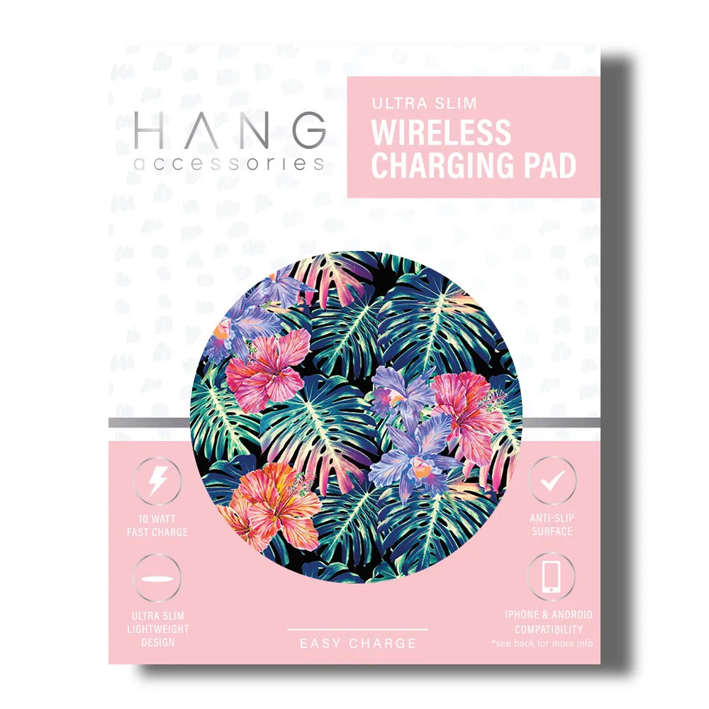 Wireless Charging Pad Tropical Hibiscus