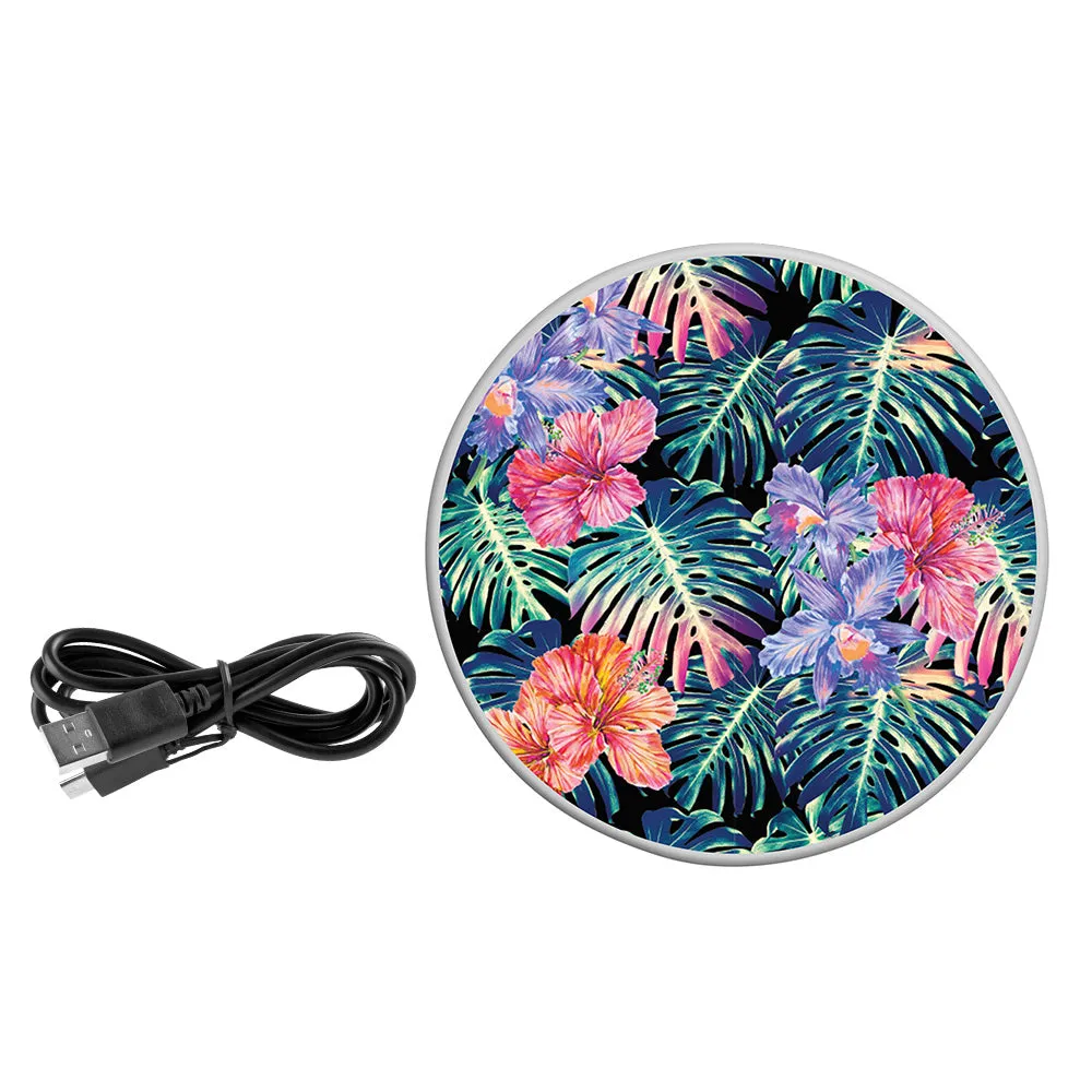 Wireless Charging Pad Tropical Hibiscus