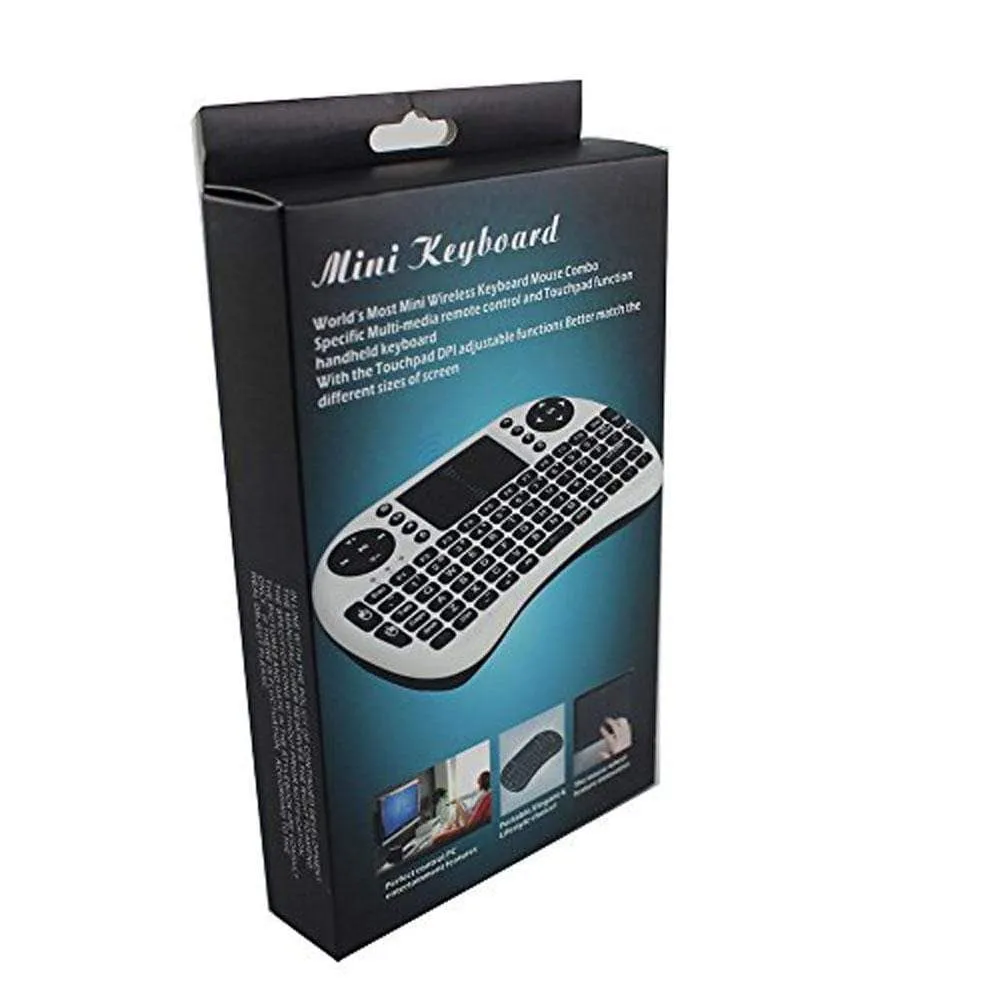 Wireless Keyboard Handheld Touch-pad Keyboard Mouse for PC