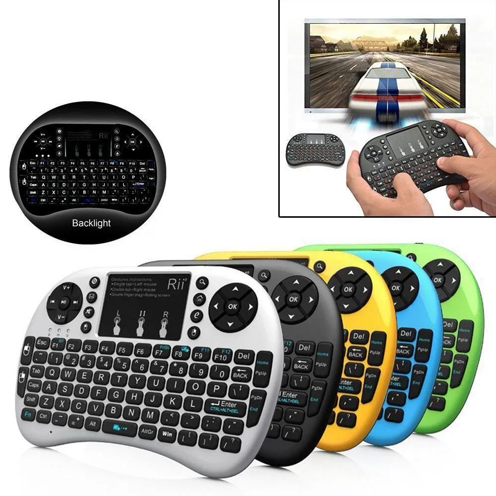 Wireless Keyboard Handheld Touch-pad Keyboard Mouse for PC