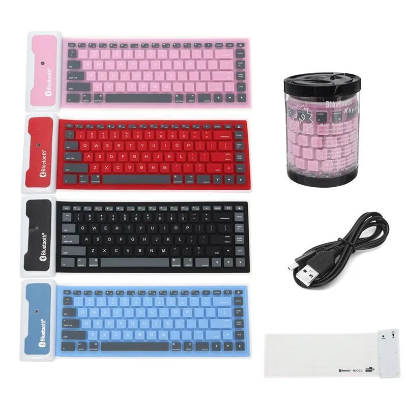 Wireless Soft Silicone Keyboard