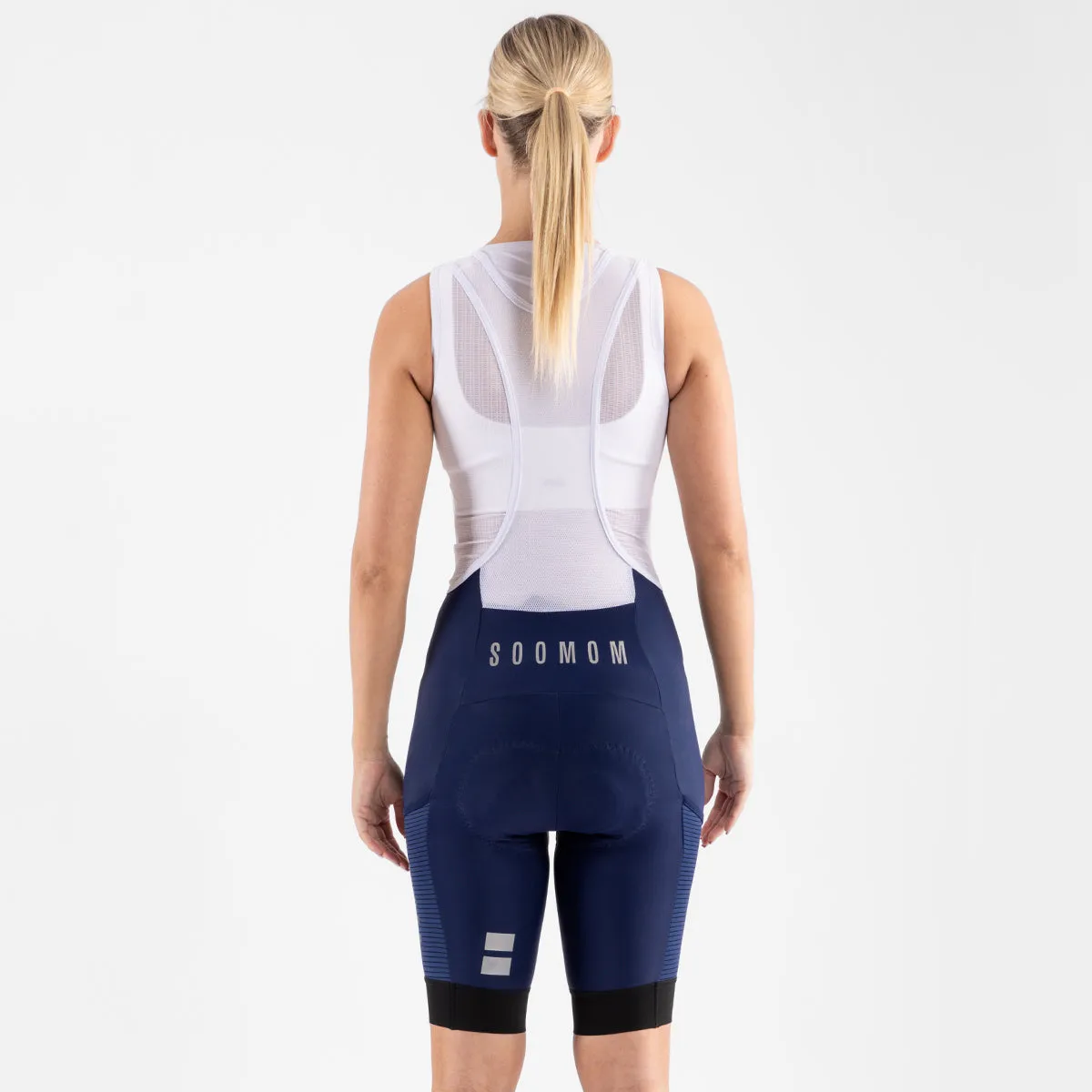 Women's Base Cargo Bib Shorts - Navy