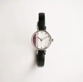 Women's Wristwatch - Wisteria Color, Japanese handmade wrist watch