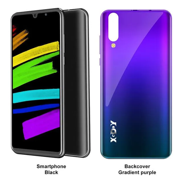 XGODY P30 6'' unlocked Android 9.0 Aurora Smartphone