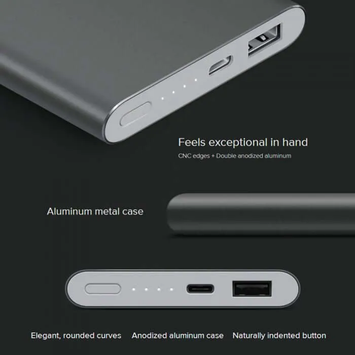 Xiaomi Mi Powerbank Pro (10,000mAh) with Type-C charging